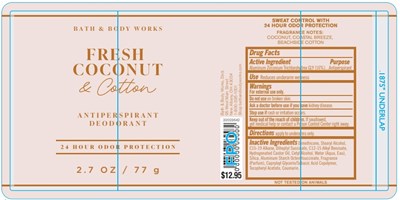 Ap Deo Fresh Coconut And Cotton (Ap Deo Fresh Coconut And Cotton)